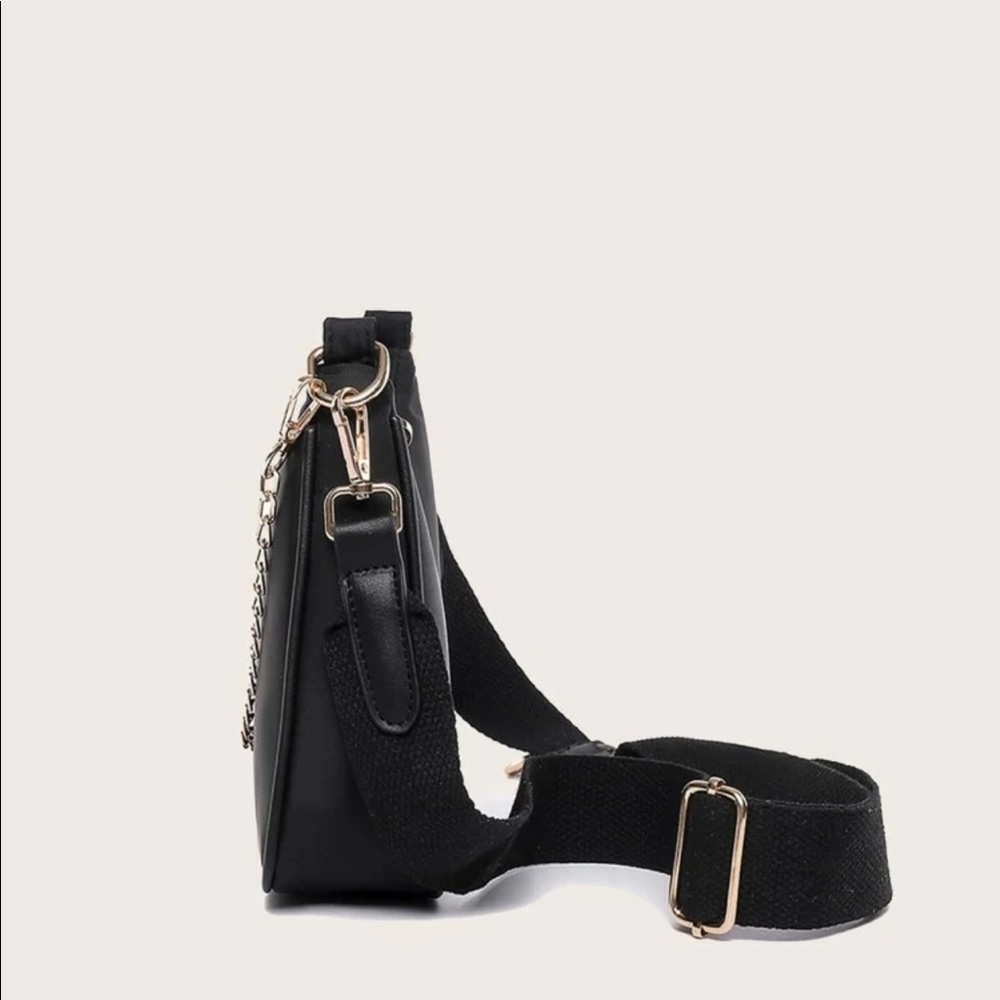 New Patch Satchel Bag With Inner Pouch - Picture 5 of 5